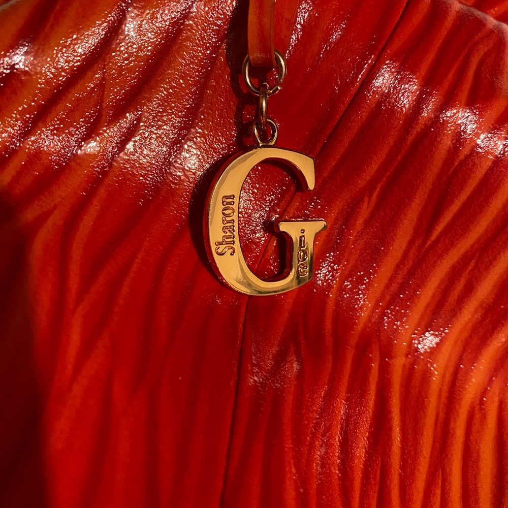 Orange/Red La Gioe di Toscana, The Italian Collection Bag. Not a small bag! - Picture 2 of 5